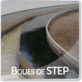 Boues de STEP