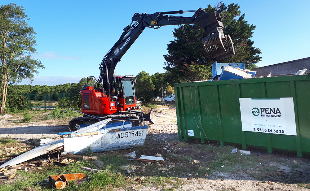 Deconstruction dépollution et recyclage des bateaux de plaisance