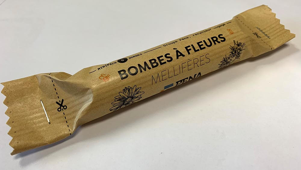 Bombe à fleurs