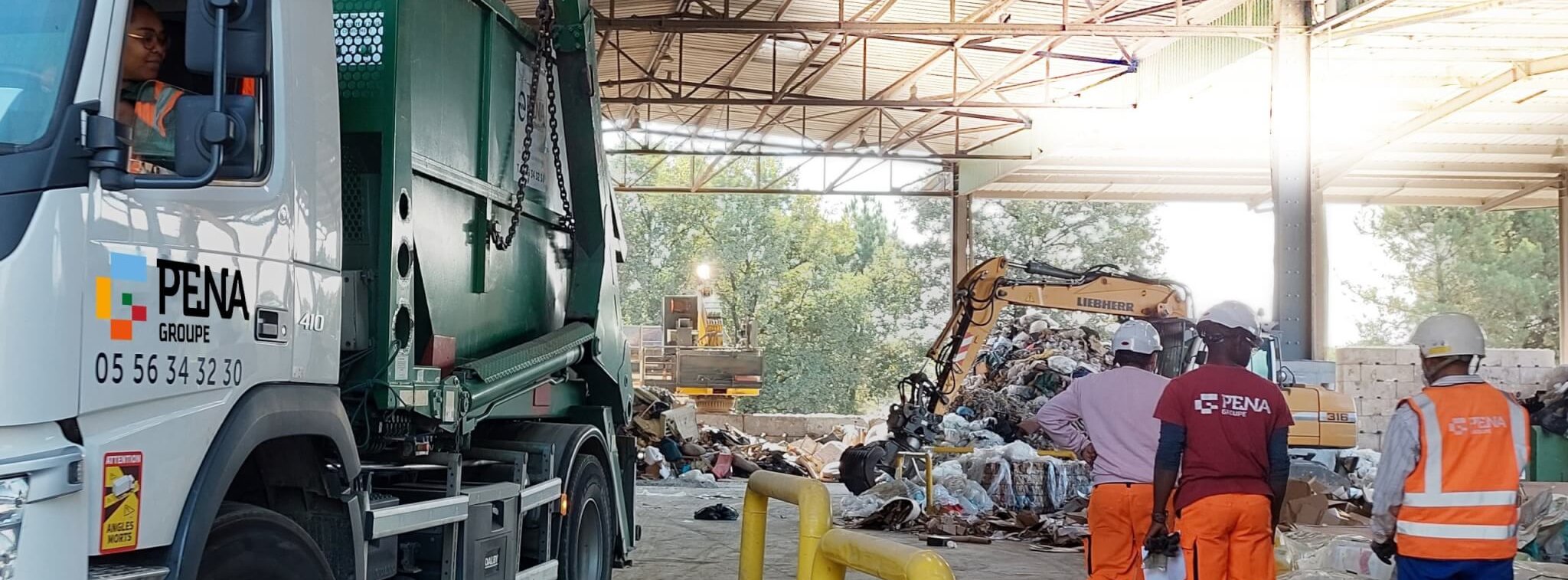 Groupe Péna centre de recyclage déchets
